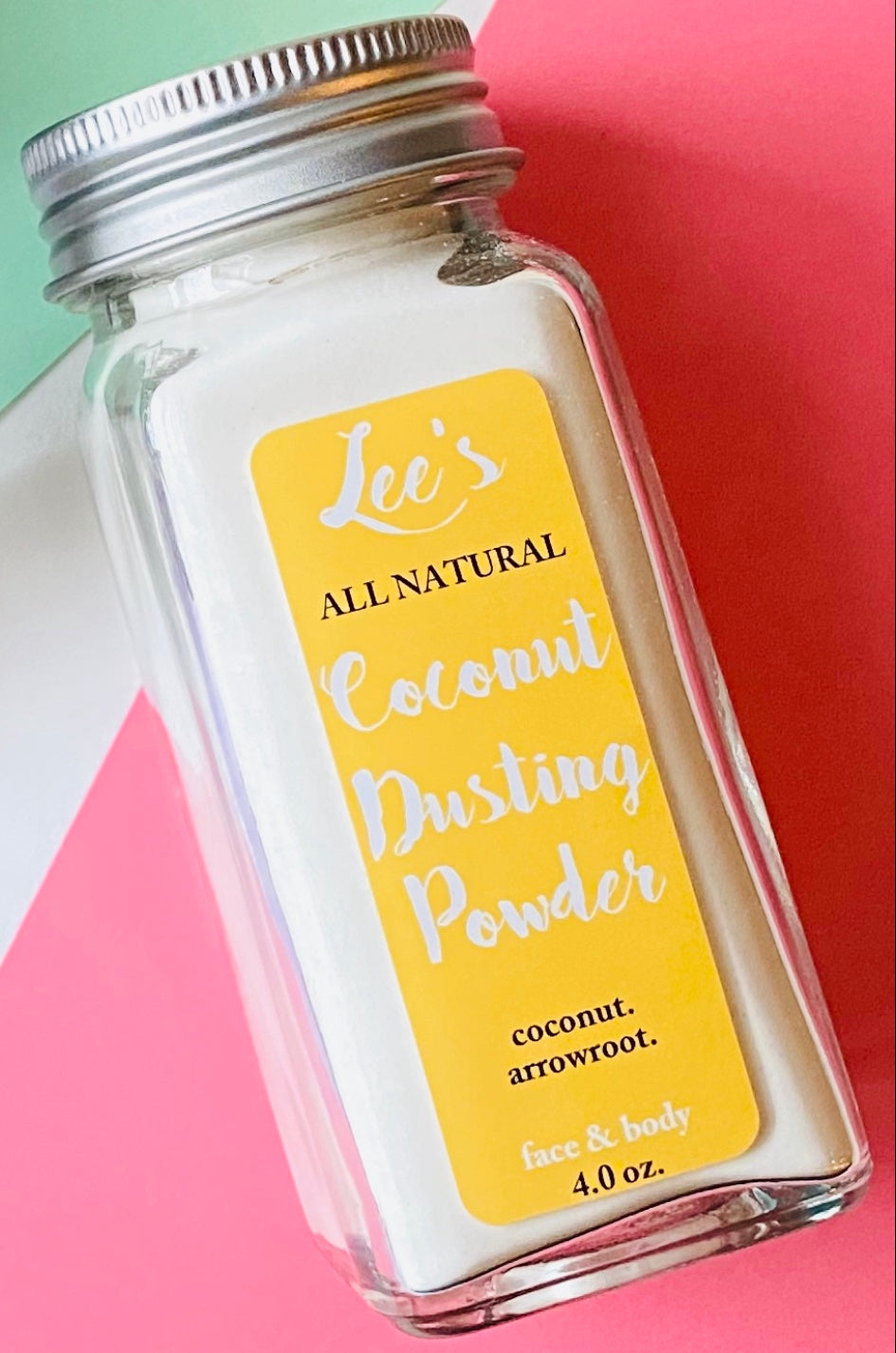 Coconut Dusting Powder with Arrowroot